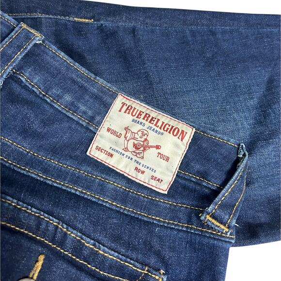 True Religion Joey Mid-Rise Flare Jeans - Picture 5 of 6